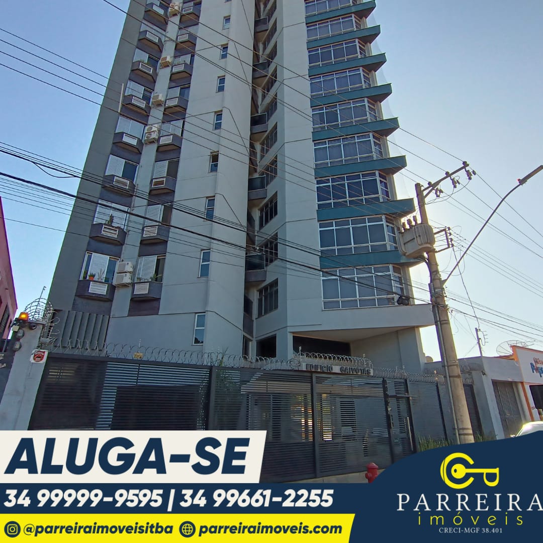 Aluga-se apto no centro amplo Edifício Gaivotas