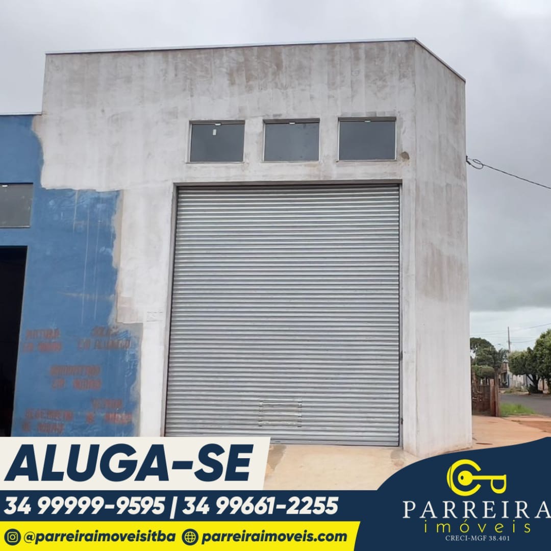 Aluga-se barracão comercial no Bairro Natal