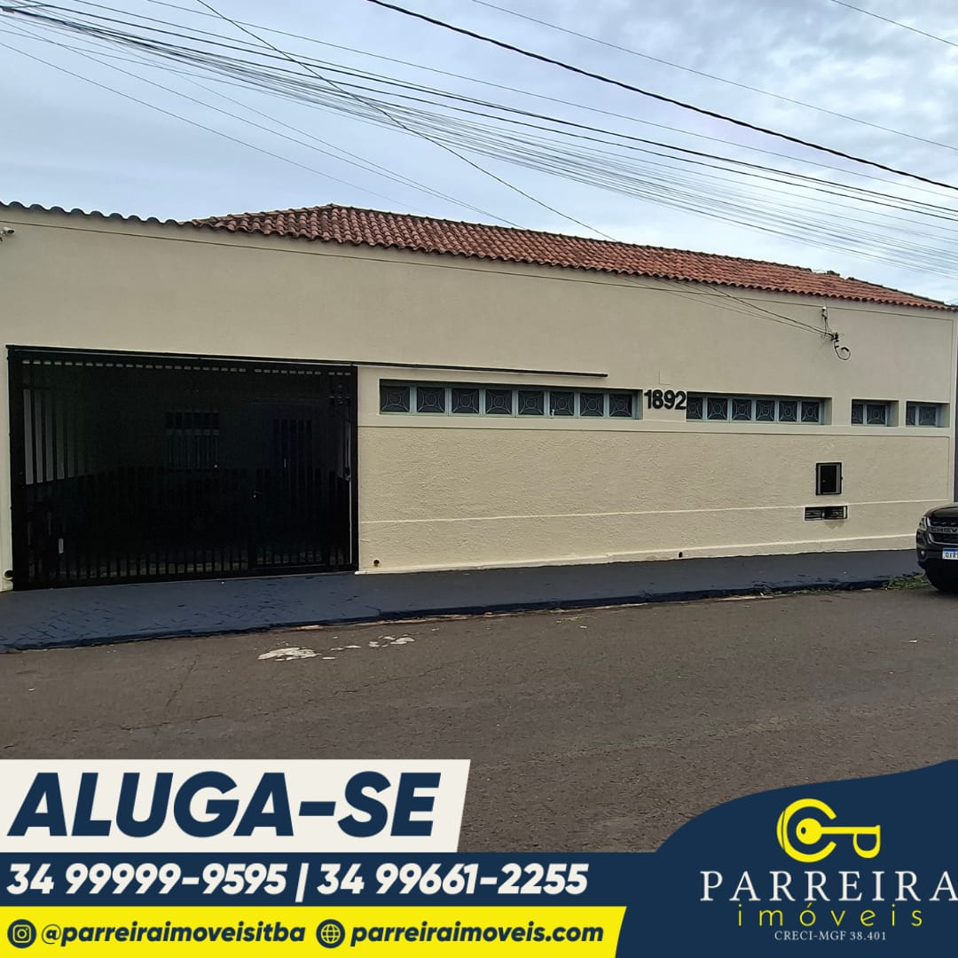 Aluga-se casa com 4 quartos na Rua 16 com av. 23